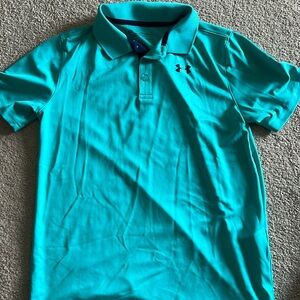 XL boys UA golf shirt